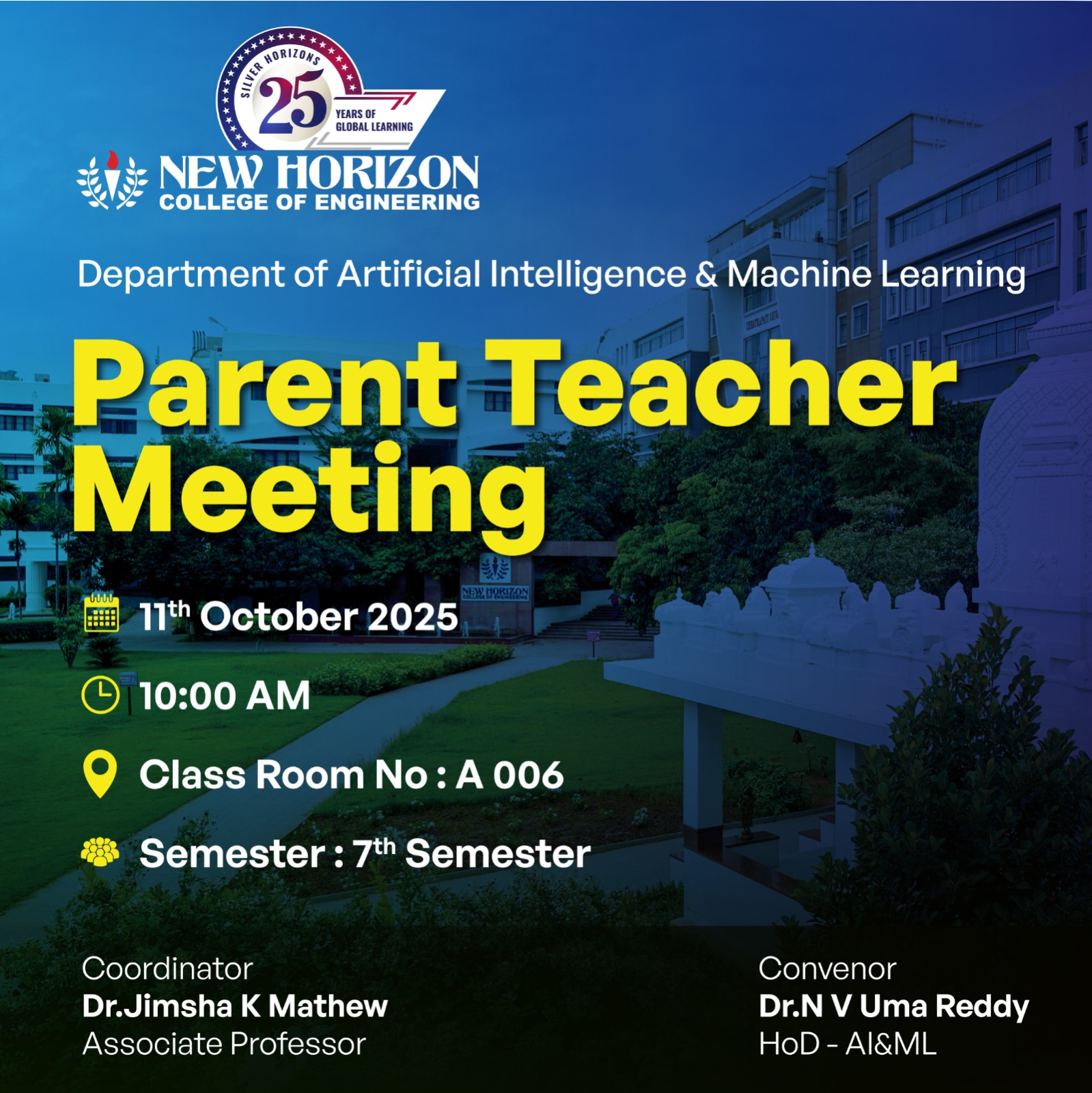 Odd sem parent teacher meeting